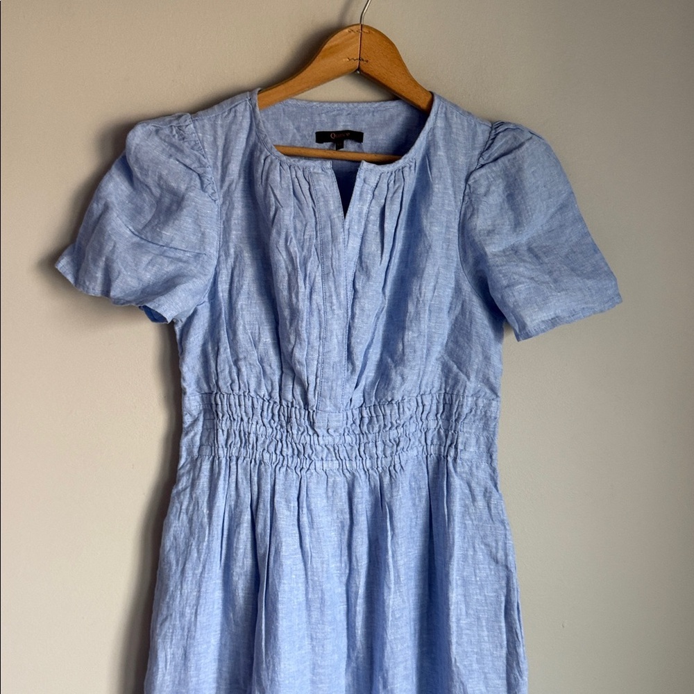 Quince 100% European Linen Tiered Maxi Dress XS - Picture 5 of 12